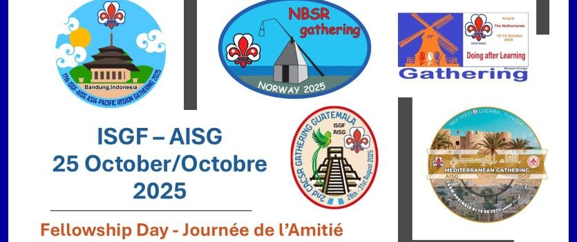 25 de Octubre. Día de la Amistad Scout y Guía