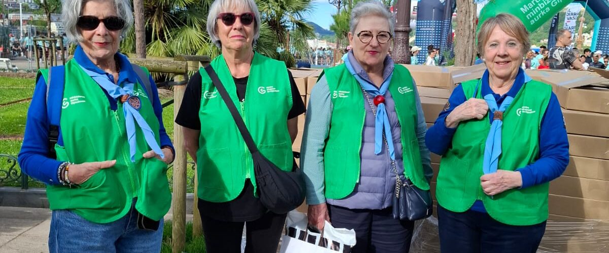 Carrera y Marcha contra el cáncer en San Sebastián